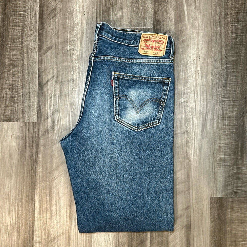Levi’s 550 Relaxed Fit Jeans - 36x34 - Picture 1 of 9